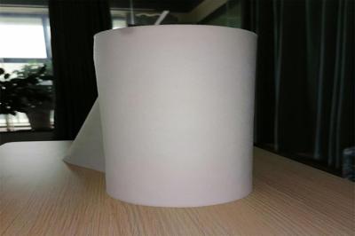 White 25gsm Melt Blown Filter Fabric Breathable 175mm Width In Roll