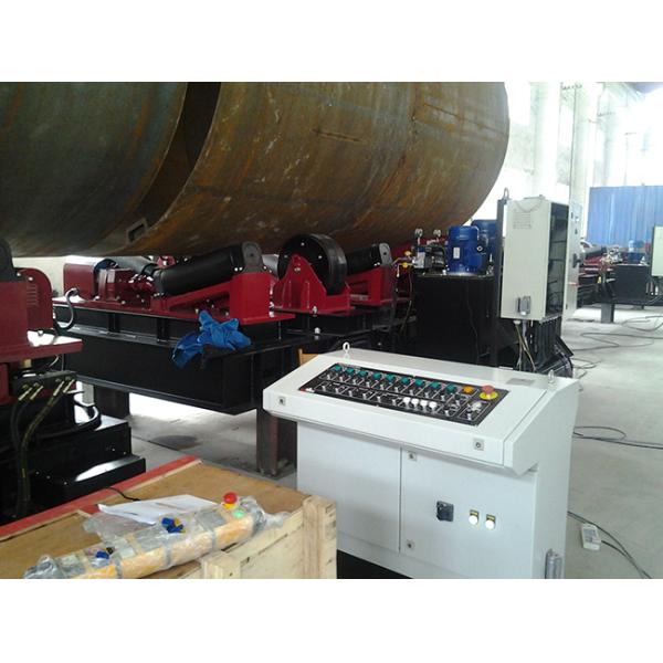 el rotor hidráulico del equipo de soldadura del tubo 40T cupo encima del tanque que daba vuelta a Rolls 380V