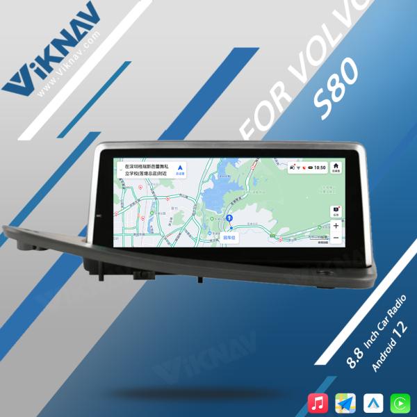 Авторадио Android Volvo S80 V70 Стерео 2004-2011 GPS навигационный мультимедийный проигрыватель