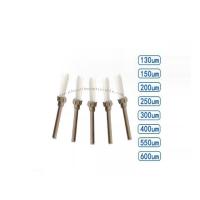 130um 150um 200um 250um 300um 400um 55um 600um Ferrules en céramique de zirconium Composants du système de fibres optiques