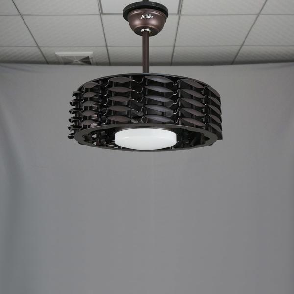 1stshine Ventilador de teto sem lâminas sem limites A solução de iluminação perfeita para quartos modernos