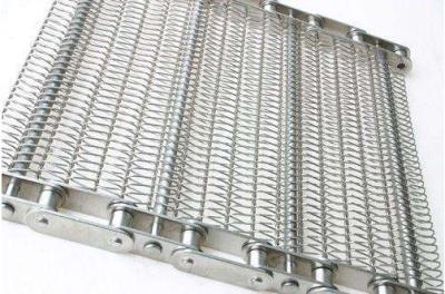 Honeycomb High Temp Conveyor Belt With Baffle , Strong Tension Balanced Weave Belt