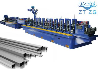 High Strength Steel Square Tube Making Machine , 0.5mm Erw Pipe Plant