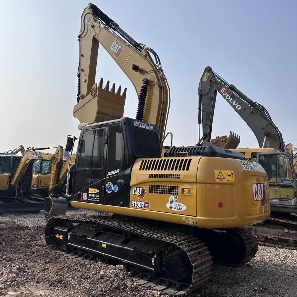 Used Excavator Original Caterpillar 315D2 Secondhand 15ton Medium  Digger