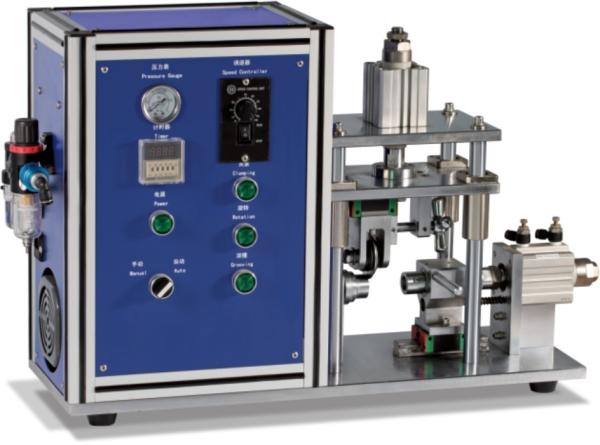Grooving Cylindrical Battery Assembly Machine Lithium Cell Machinery Semi Automatic