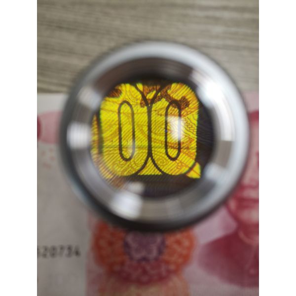 Optical Instrument 10X Screen Magnifier Identification Cylinder Detection Glass