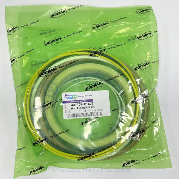 Doosan DX700LC Excavator Seal Kit Hydraulic Cylinder Seal Kits By Size Boom Arm Bucket 401107 - 01623