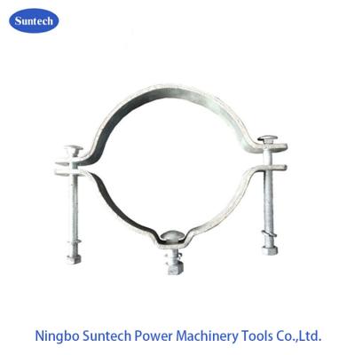 Carbon Steel Hot Dip Galvanized Pipe Clamp For Power Pole