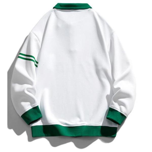 Пуловера отворотом людей производителя одежды небольшого количества рукав 100% ретро длинный поли с фуфайкой печати