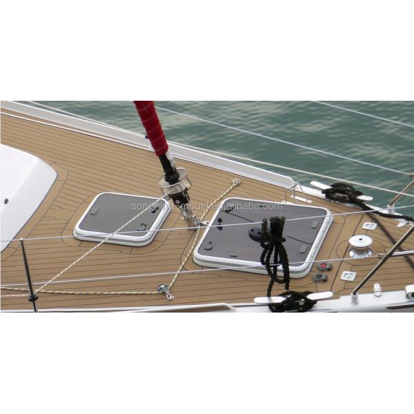 Длинностроительные сады ПВХ яхты Тиковые покрытия Доступные пластмассовые полы для наружного двора