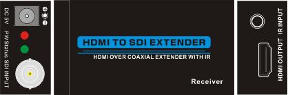300M HDMI Over Coaxial Extender