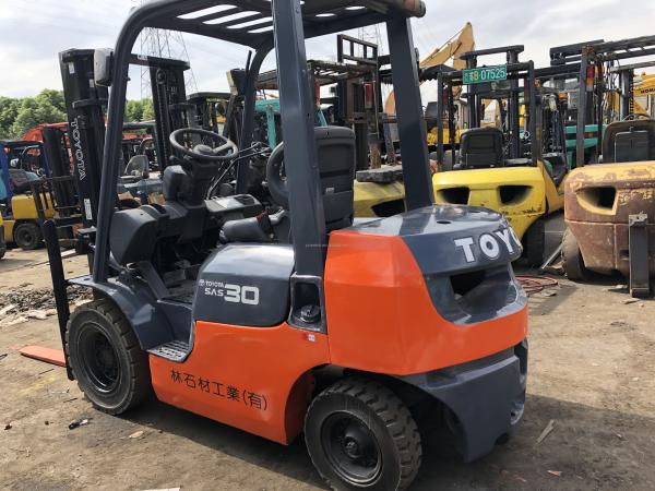 3-Ton Capacity Used Toyota Forklift Affordable Solution For Construction