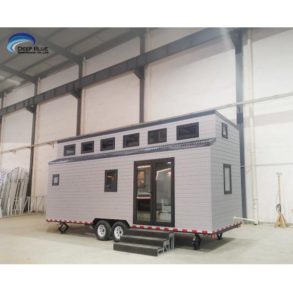 Prefab Modular Home Luxury Prefabricated Mobile Tiny House On Wheels A Good Option For Caravan/RV Park