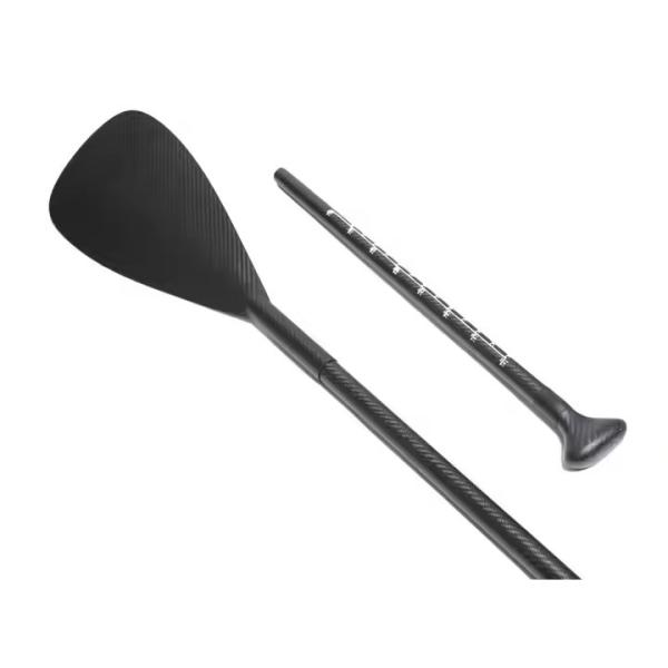 Factory Cheap Price Two Pieces Carbon Blade Carbon Shaft SUP Surfboard Paddle Adjustable Two Pieces Full Carbon SUP Padd