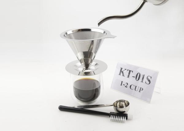 Custom Coffee Maker Gift Set V60 Fine Mesh Cone Filter For Chemex And Hario