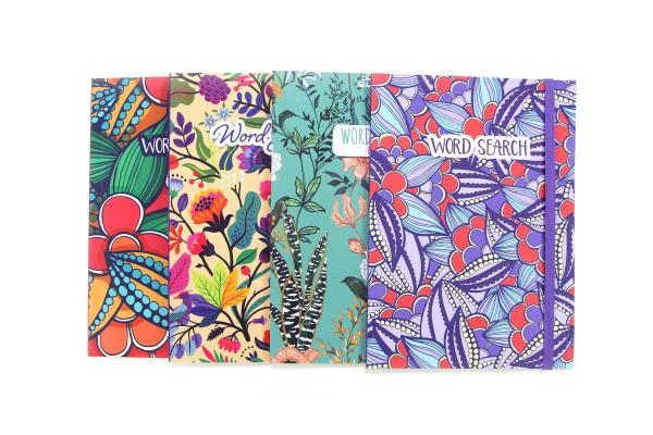 Promotional Custom Printed Notebooks Cute Fashion Kids High Quality Best Custom Design Word Search Book