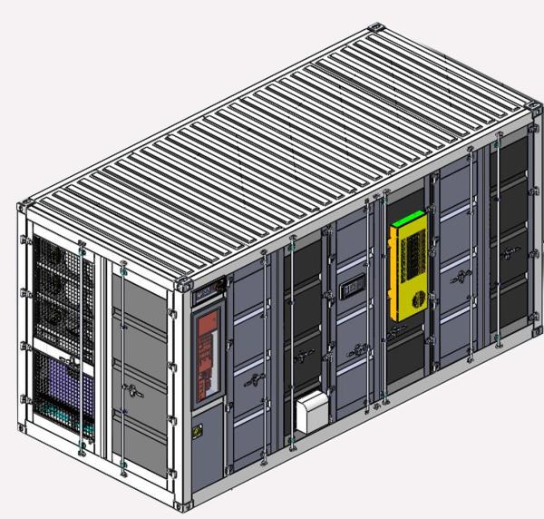 40GP/HQ Containerized Lithium Iron Phosphate Battery Bank ZT-EES-5017-51280
