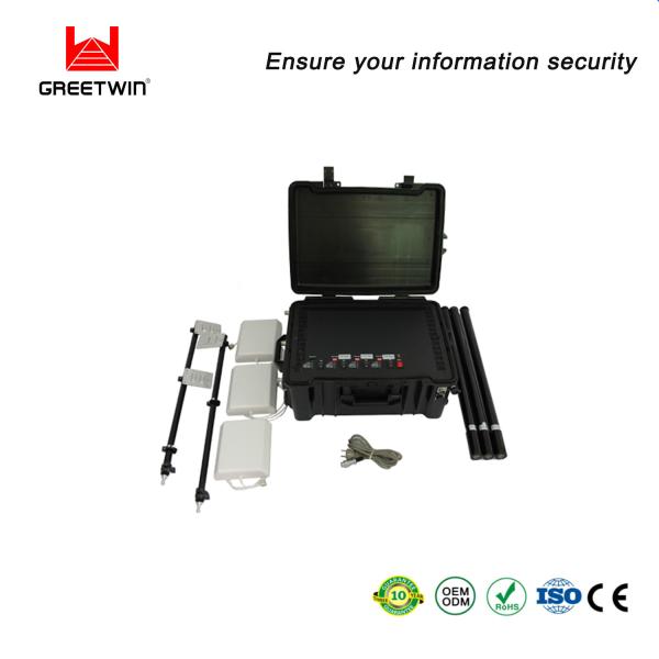 Bluetooth LOJACK Desktop Signal Jammer 2.5dBi Antennas 40m Desktop