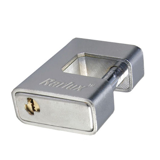 Rarlux High Security Solid Stainless Steel Necklace Padlock Anti-theft Rectangular Padlock 85/95/105mm