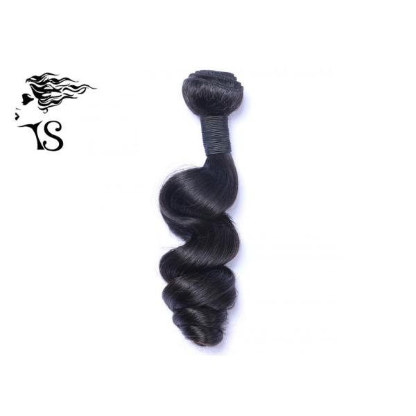 100% Brazilian Virgin Human Hair Bundle , 7A Loose Wave Hair Weaving Extensions