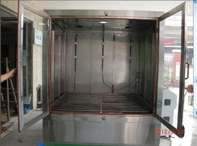 Máquina de testes da proteção do ingresso da água do laboratório IPX4 com ângulo ajustável do giro