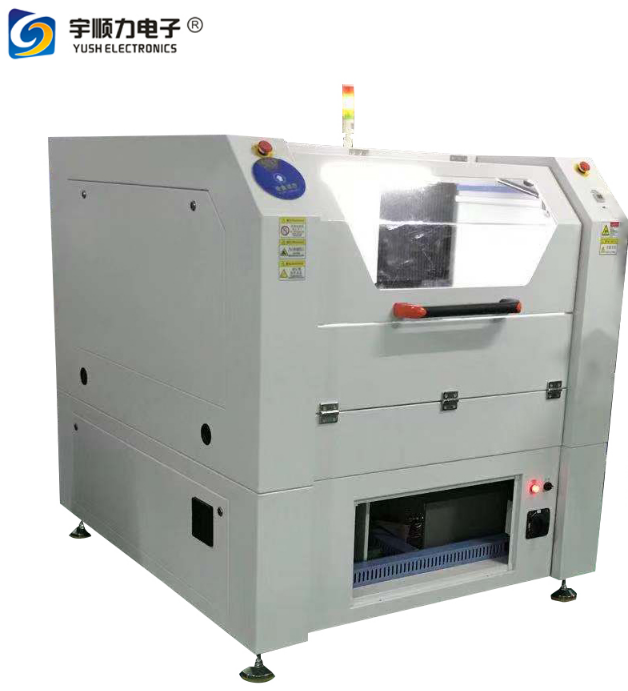 50W / 100W Fiber Laser Metal Sheet Stencil Cutting Machine