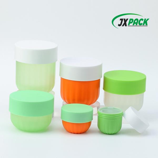 PP Plastic Cosmetic Cream Jar with Screw Cap