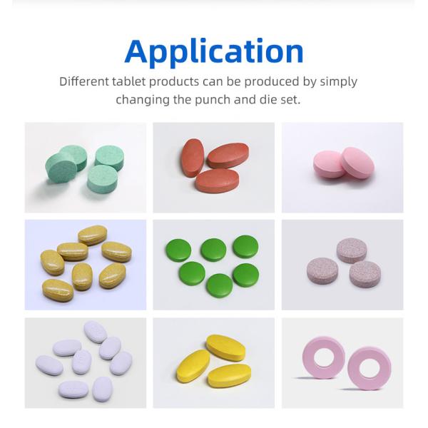 High-Speed Tablet Press Machine for Pharmaceutical Tablet Manufacturing