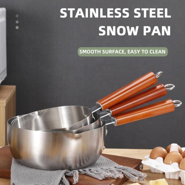 Humanized Japanese Sauce Pan Kitchen Cooking Non Stick Milk Boiling Pot