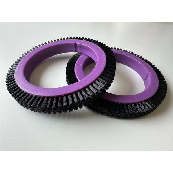 Stentex Brand Stenter Machine Parts Brush Wheel Black Nylon Hair Plastic Material Body Standard Size