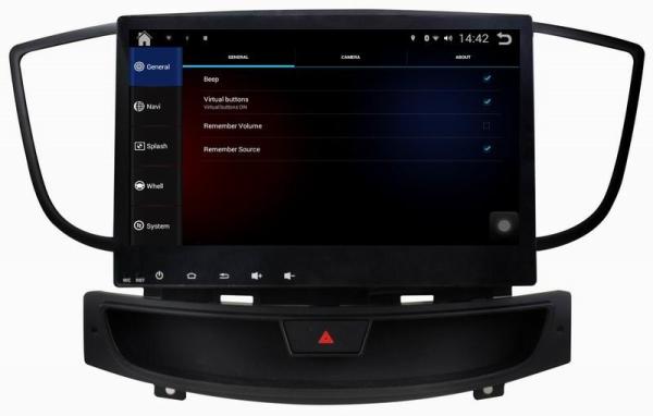 Ouchuangbo car navigation dvd android 4.4 for SGMW Baojun 730 2016 with resolution 1024*600 3g wifi AUX
