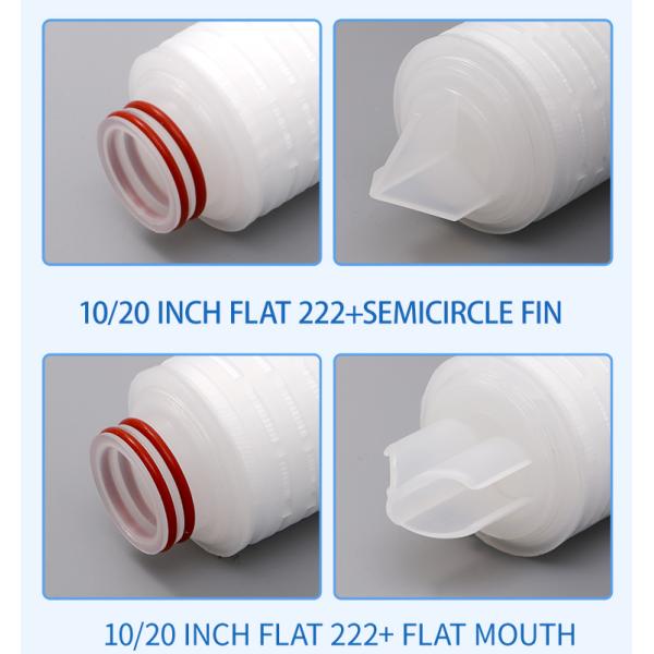 Water Purifier Beer Filter Industrial pp Folded 10 Inch RO Filter for Industrial Reverse Osmosis Water Filtration