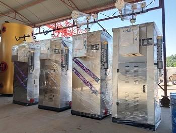 200 Kg Compact Steam Generator , Stainless Steel Steam Generator Threaded Smoke Tube