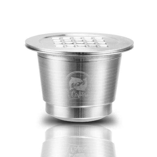 K Cup Stainless Steel Coffee Filter , Coffee Pod Filters Reusable 36.7*23*26.9mm