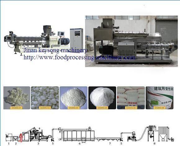 Full Automatic Starch Making Machine , Stainless Steel 304 Cassava Starch Processing Machine