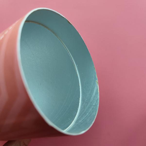 Small Paper Composite Cans Customize Logo Essential Oil Packaging Tube