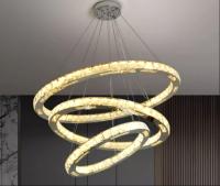 Ring Chandelier Dia circulaire moderne réglable 50cm/19.7inch