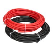 6mm2 Solar Photovoltaic Cable In Black / Red For Solar Installations