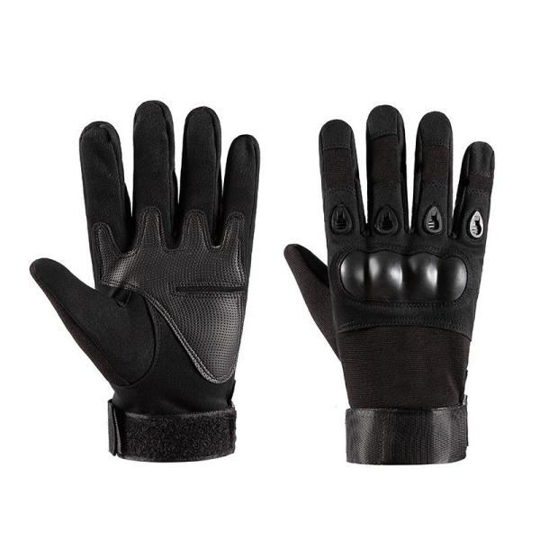 Full Finger Combat Tactical Gloves Khaki Outdoor Hiking Sport Hunting Training Cycling
