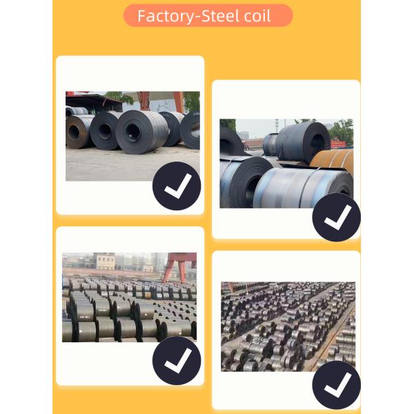 Hot Rolled Carbon Steel Coil ASTM A36 A283 A387 Q235 Q345 S235jr HRC