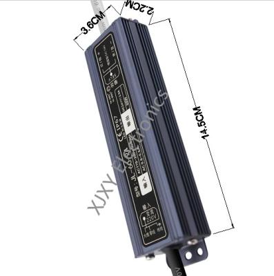 2.5A IP67 Waterproof LED Driver Ground Light signboard 24 Volt 60 Watt Power Supply