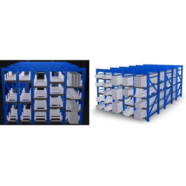 B18 Long Material Warehouse Storage Racking Honeycomb Rack Bee Type Racks for Pipes
