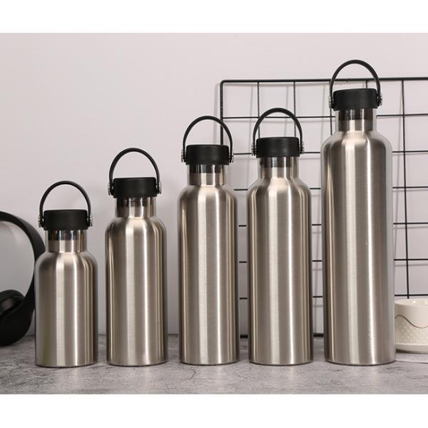 Custom Double Wall Insulated Water Bottle , Reusable Metal Sports Bottle