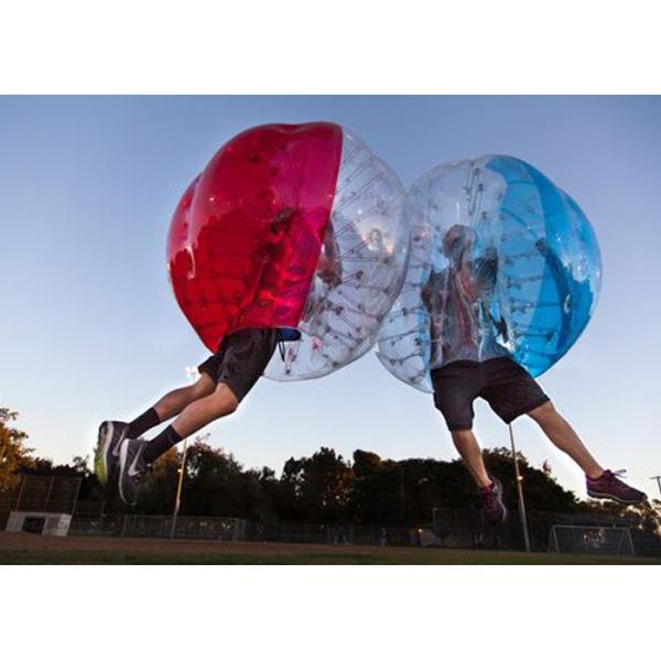 Определенный размер телом напольный раздувной шарик футбола шарика бампера живота игрушек