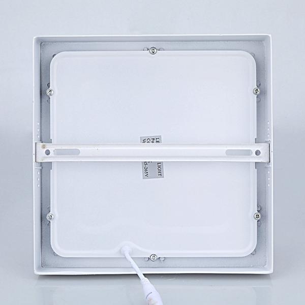 Home Office LED Square Panel Light 6W 12W 18W 24W with Changeable Frame 85-265Vac