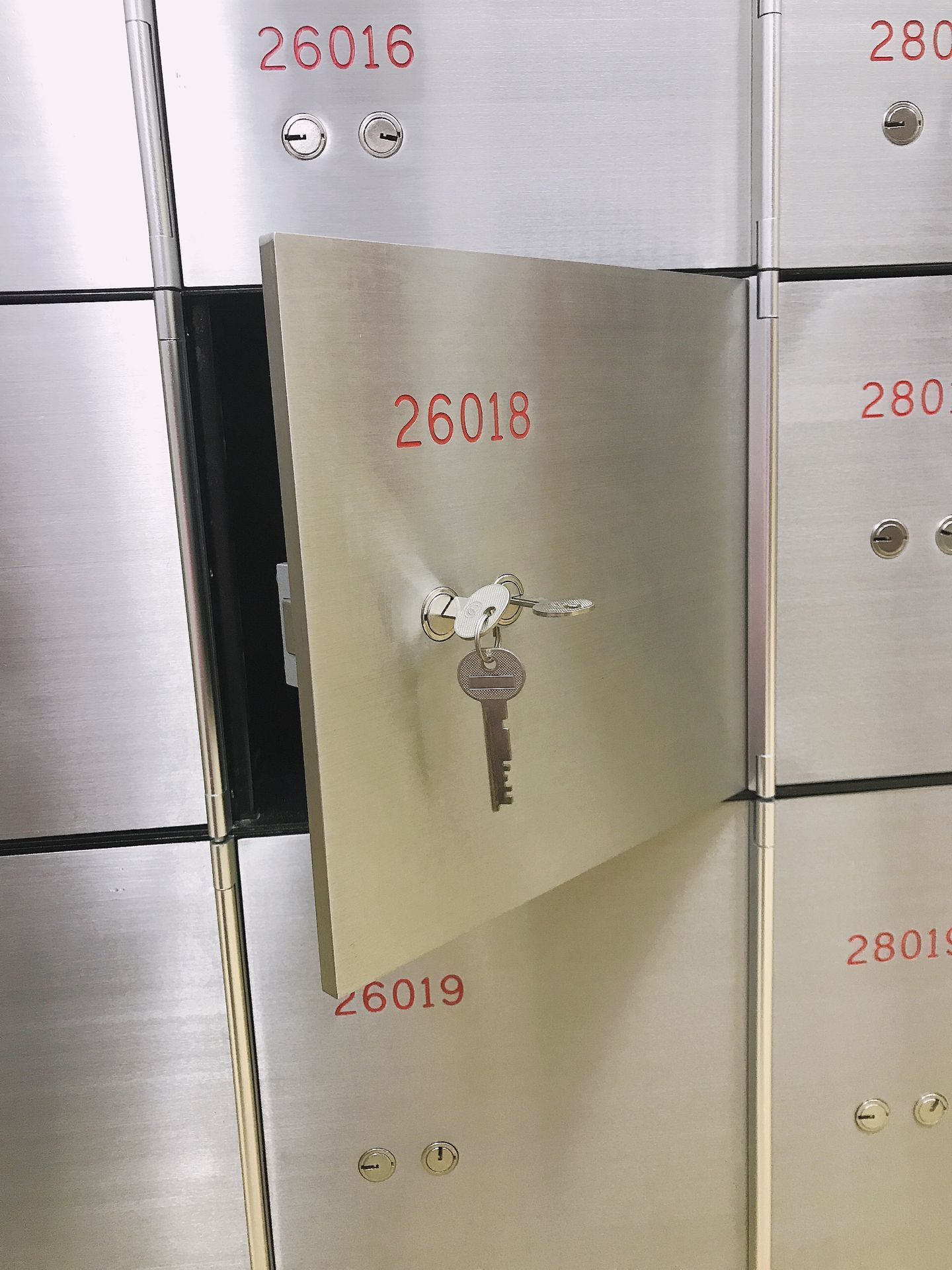 Замок утюга утверждения UL двойной ключевой, двойной замок Deadbolt для безопасных коробок