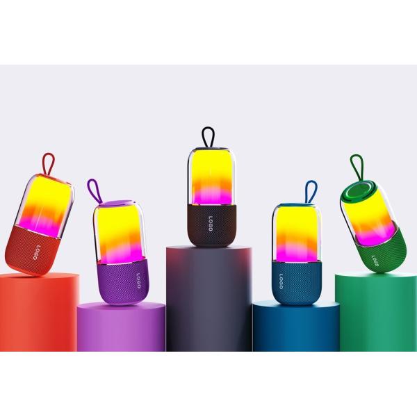 Lightweight Bluetooth 5.3 Speaker , Wireless Stereo Speakers With Type-C Fast Charge