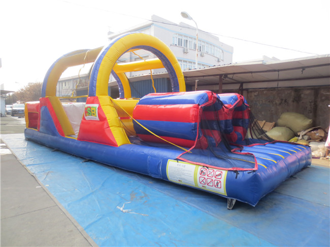 Commercial PVC Outdoor Inflatable Obstacle Course Jumpers Inflatable Bounce House Inflatable Bouncy Castle for Party Rental