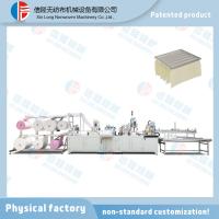 Fabricación automática de tejidos no tejidos Soldadura Máquina de fabricación de bolsas de filtro de aire reemplazables