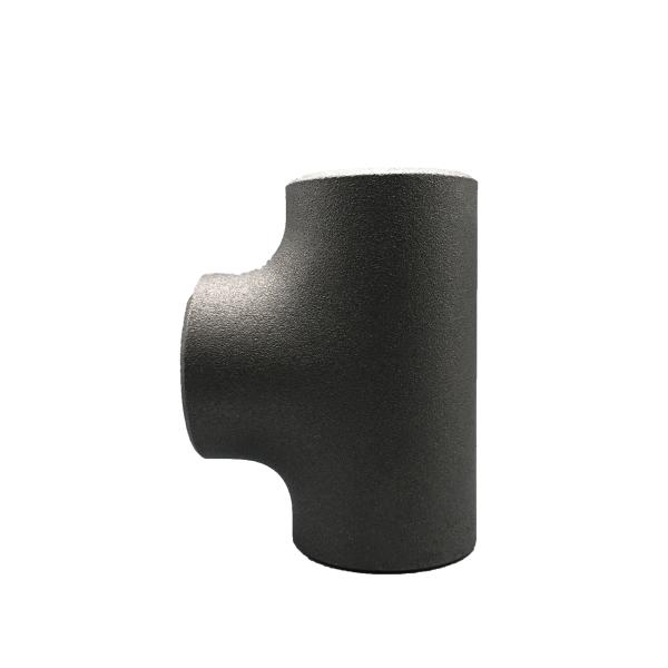 ASTM A106 Gr B Sch.40 80 Carbon Steel Tee Black Paint Or Sandblasted Galvanized